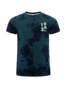 Common Heroes T-shirt petrol cloud dye voor jongens in de kleur