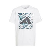 adidas T-Shirt Water Tiger Graphic - WeiÃŸ