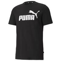 Puma Essentials Logo Tee schwarz/weiss GrÃ¶ÃŸe S