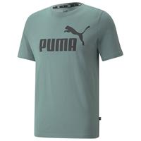 PUMA Essentials Logo T-Shirt Herren mineral blue