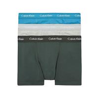 Calvin Klein 3-pack boxershorts trunk grey eleent/grey heather/tapestry teal