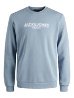 jack&jones Jack & Jones Männer Pullover Branding Crew Neck in blau
