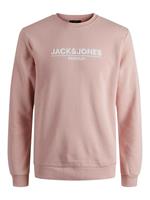 jack&jones Jack & Jones Männer Pullover Branding Crew Neck in pink