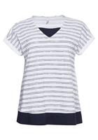 Sheego T-Shirt in Lagenlook, aus reiner Baumwolle