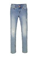 Blue Rebel straight fit jeans Walles surf n turf Blauw Meisjes Stretchdenim - 