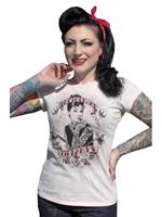 Rockabilly Clothing Rumble 59 Tattoed at Tiffany's T-Shirt