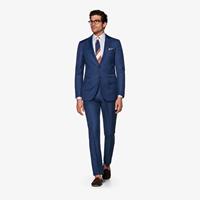 SuitSupply Brescia Hose Mittelblau