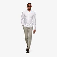 SuitSupply Popover Weiss