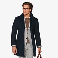 SuitSupply Mantel Blau