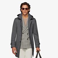 SuitSupply Regenjacke Grau