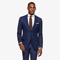 SuitSupply Lazio Anzug Mittelblau