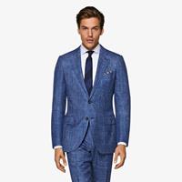 SuitSupply Lazio Anzug Mittelblau