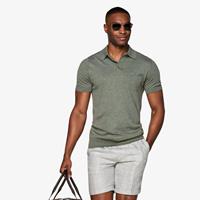 SuitSupply Polo-shirt Army Green