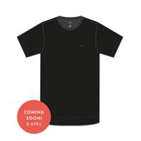 Undiemeister Â Zwart Casual T-shirt Ronde Hals Volcano Ash - Kwaliteit Heren Ondershirts  - Slim Fit