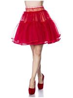 Rockabilly Clothing Kurzer Petticoat Rot