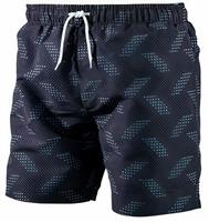 Beco zwemshort heren polyester zwart/wit