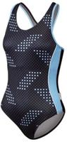 Beco badpak Competition dames polyester blauw/zwart