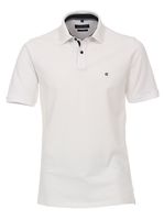 CASAMODA Poloshirt »Casa Moda Herren Polo-Shirt Rundhals Basics weiss«
