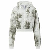 reebok Classics Cloud Splatter-Print Zip-Up Sweatshirt