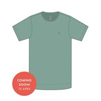 Undiemeister lichtgroen Casual T-shirt Ronde Hals Iceland Moss - Kwaliteit Heren Ondershirts  - Slim Fit