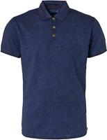 No-Excess Polo Print Donkerblauw