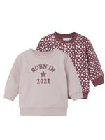 name it Sweatshirt 2er Pack Nbfbabeth Crushed Berry