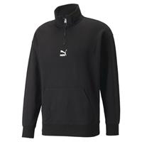 Puma Sweater »Classics Herren-Trainings-Sweatshirt mit halbem Reißverschluss«