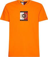 Tommy Hilfiger T-shirt  Square Tee Hawaiian Orange  