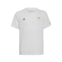 adidas Training T-Shirt Mo Salah - Weiß/Gold Kinder