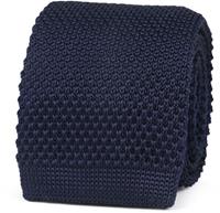 Suitable Knitted Stropdas Navy TK-01 -