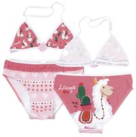 Arditex Bikini Llama triangle meisjes polyester roze