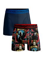 Muchachomalo Jongens 2-pack boxershorts smooth criminal