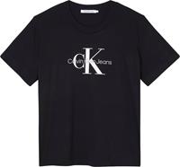 Calvin Klein Jeans Plus Rundhalsshirt "PLUS CORE MONOGRAM REGULAR TEE", mit Calvin Klein Logo-Schriftzug & Monogramm