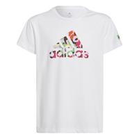 adidas AEROREADY Marimekko Tee T-Shirt Mädchen - Weiß, Mehrfarbig