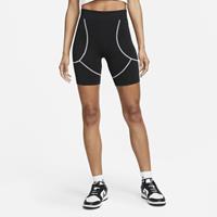 Nike Sportswear Graphic Bike Shorts Damen - Damen, Black/Black/White/White