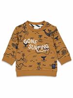 Feetje Sweatshirt No Waves No Fun Camel