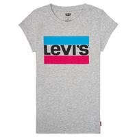 Levis Levi's Kids Girls T-shirt lichtgrijs