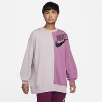 NIKE Sportswear Over-Oversized Fleece Sweatshirt Damen plum fog/light bordeaux