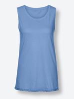 Pyjama-Shirt in hemelsblauw van wäschepur