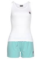 Fila Shorty (Set, 2 tlg) aus Rippmaterial