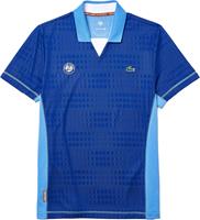 Lacoste Herren  Sport French Open Edition Poloshirt aus atmungsaktivem Material - Blau / Weiß / Blau 