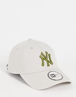 newera New Era Männer Snapback Cap MLB New York Yankees League Essentials CSCL 9Twenty in grau