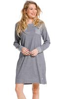 Pastunette dames nachthemd L/M - NOS - Grey Dots