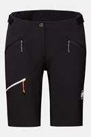 Mammut Taiss Softshell Korte Broek Dames Zwart