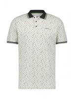 State Of Art Pique Polo Beige Muster