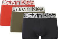 Calvin Klein Steel shorts 3-pack rood-zwart-khaki