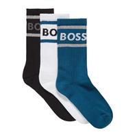 Boss 3 Pack Rib Stripe CC Sock