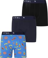 Suitable Boxershorts 3er-Pack Frucht