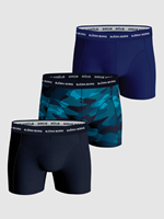 BJÖRN BORG Sammy Shadeline Essential 3er Pack Boxershorts Herren Boxershorts blau Damen 