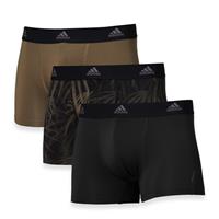 Adidas boxershorts active flex microfiber 3pack groen zwart